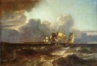Turner, Joseph Mallord William - Ships Bearing Up for Anchorage